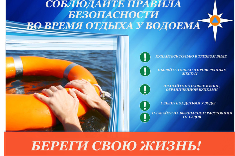 Внимание, каникулы!!! Безопасность на водных объектах..
